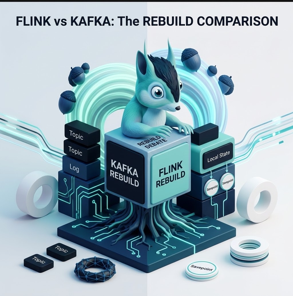 State Rebuilds: Kafka Streams vs. Apache Flink